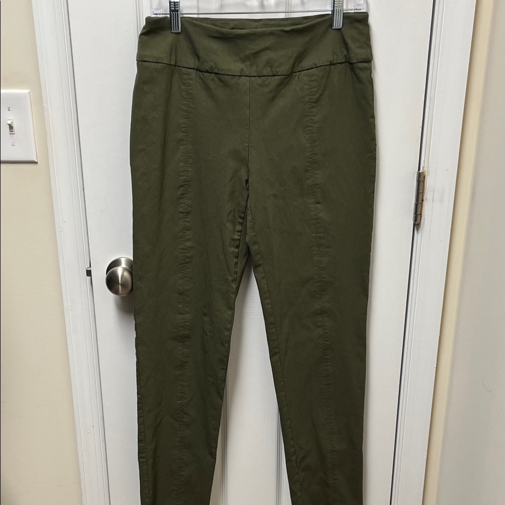 Zac & Rachel Forest Green Skinny Pants